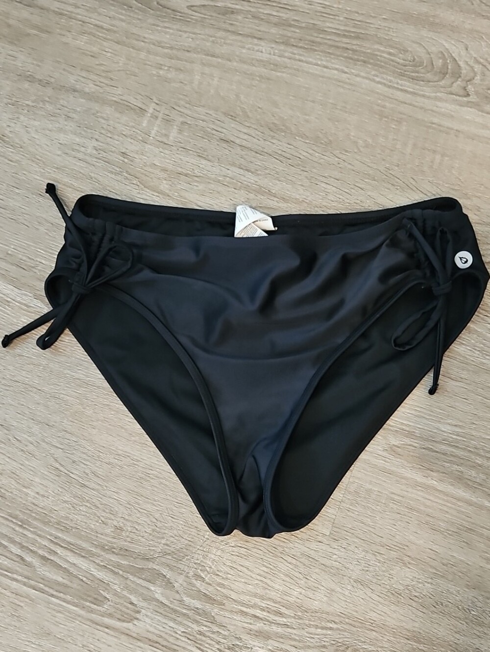 Baleaf Black Swimwear Bikini Bottom